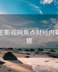 兔子先生影视网焦点财经内幕趋势洞察
