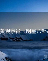 P站专访黄观察员：明星八卦幕后故事