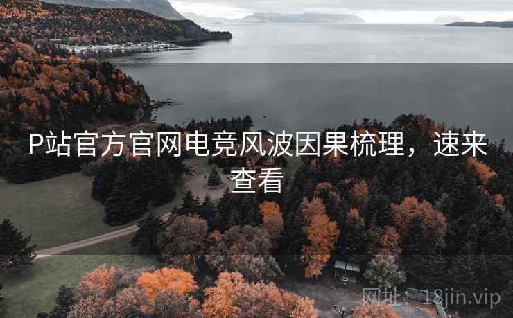 P站官方官网电竞风波因果梳理，速来查看