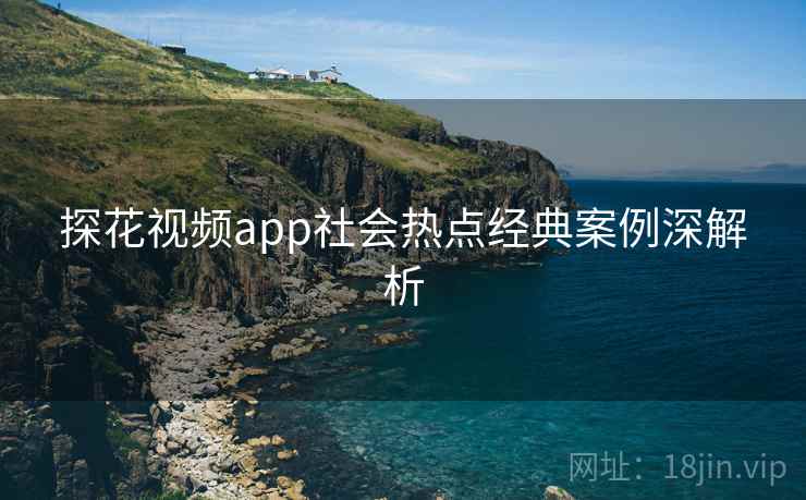 探花视频app社会热点经典案例深解析