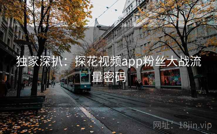 独家深扒：探花视频app粉丝大战流量密码