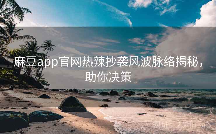 麻豆app官网热辣抄袭风波脉络揭秘，助你决策
