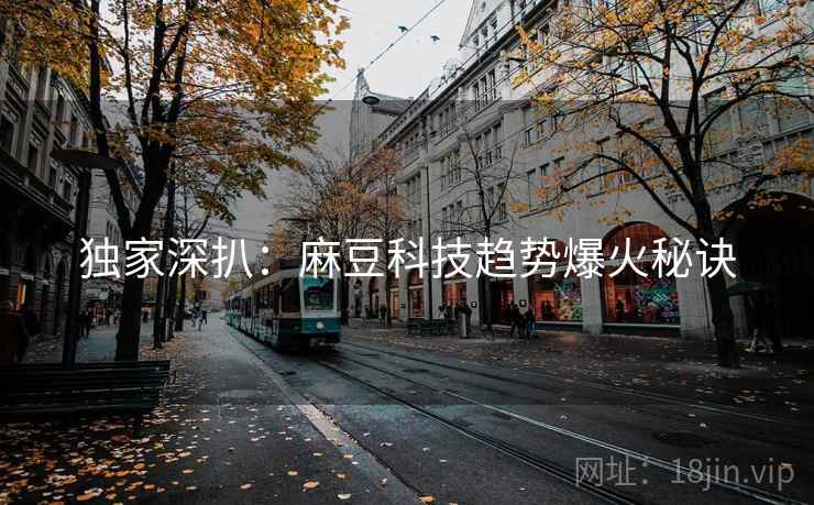 独家深扒：麻豆科技趋势爆火秘诀